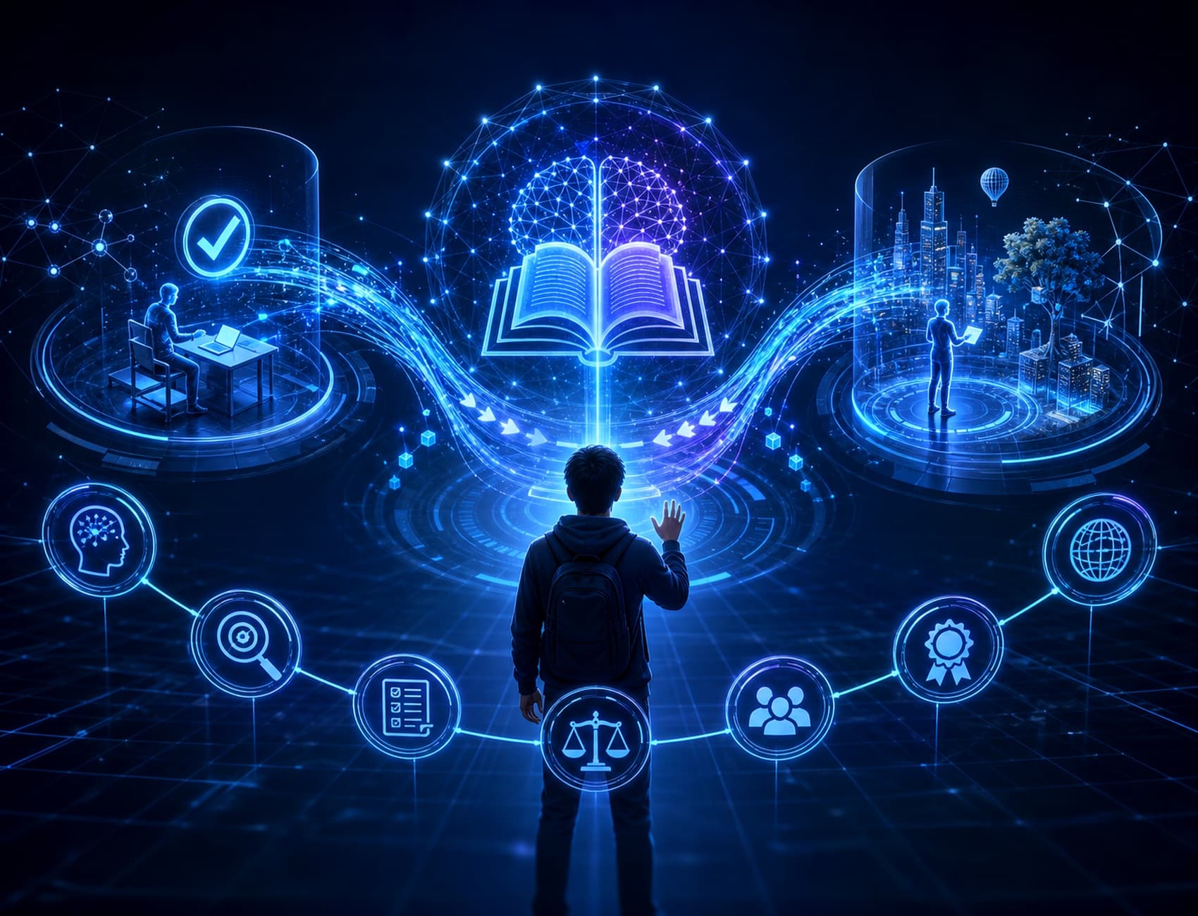 Education Needs Learning Transfer, Not Only AI-Assisted Completion